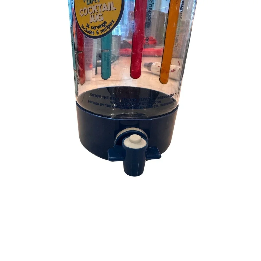 Captain Morgan‎ Parrot Bay Limited Edition Cocktail Jug Dispenser with Recipes